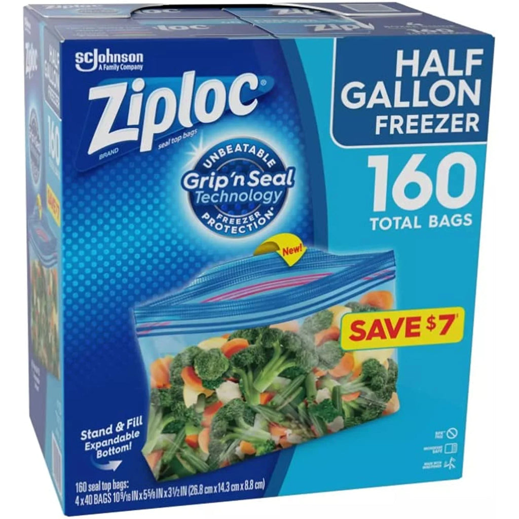 160 Count Freezer Bags B457039