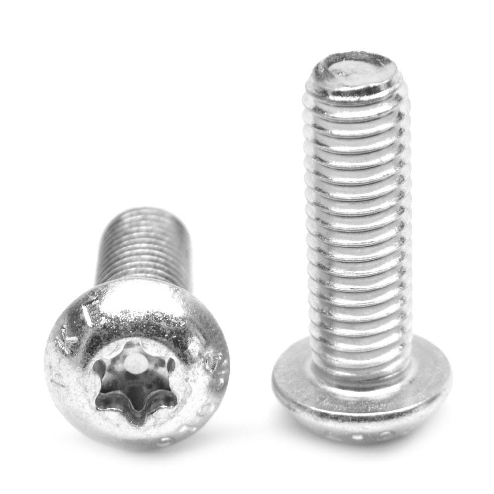 M3 x 0.50 x 6 Button Head Cap Screw Alloy Steel Zinc Plated N364001