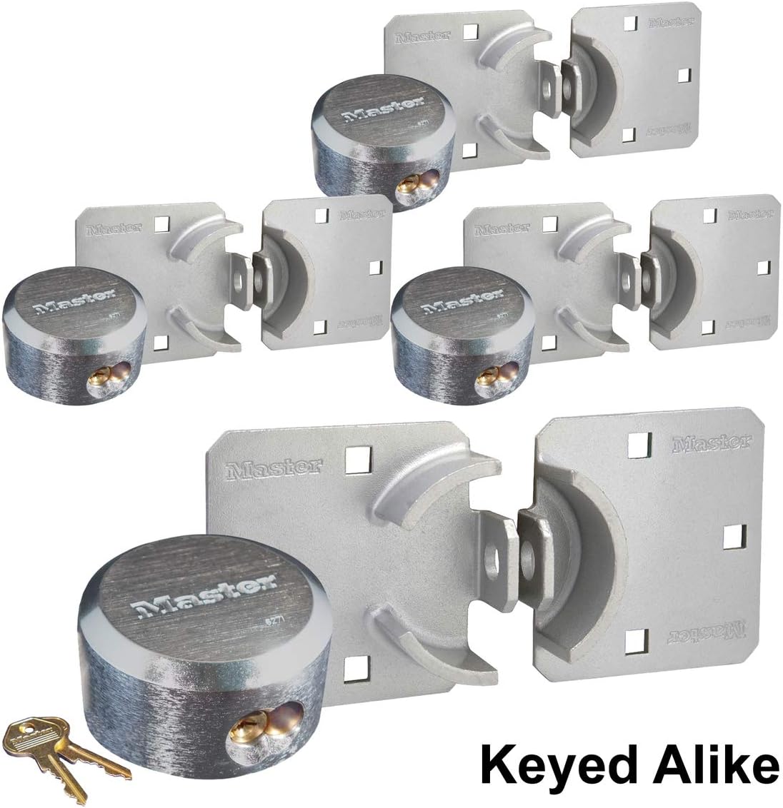 Keyed Alike Padlocks Pack of 2 P4609