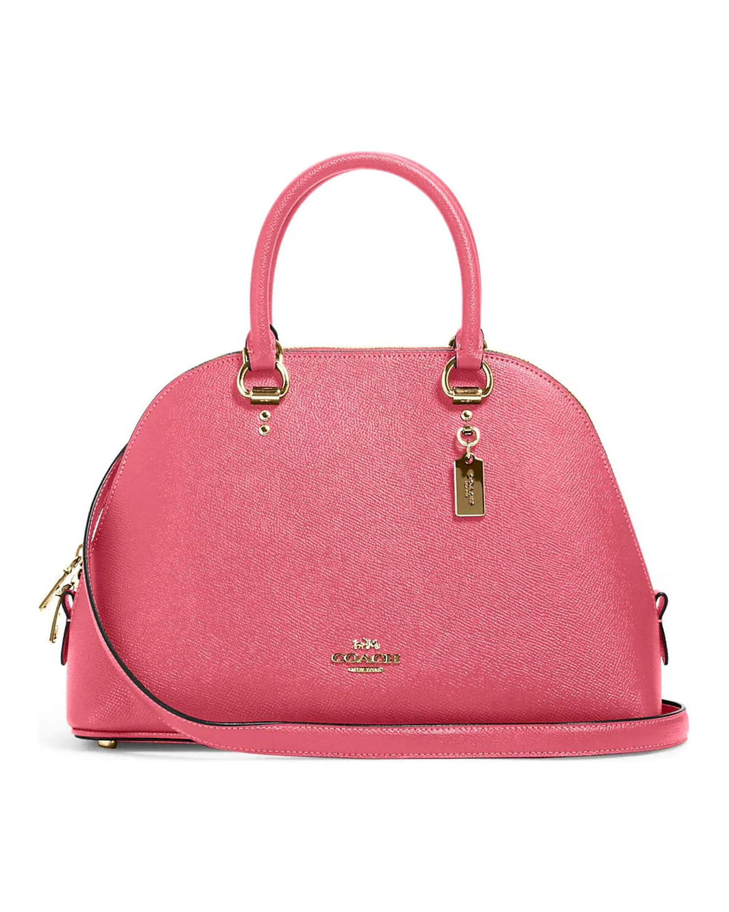 Watermelon Leather Satchel Handbag A148748