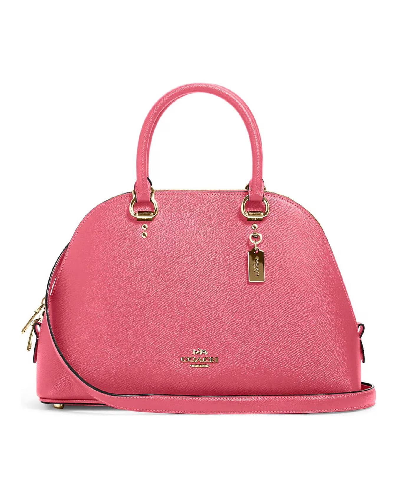 Watermelon Leather Satchel Handbag A148748