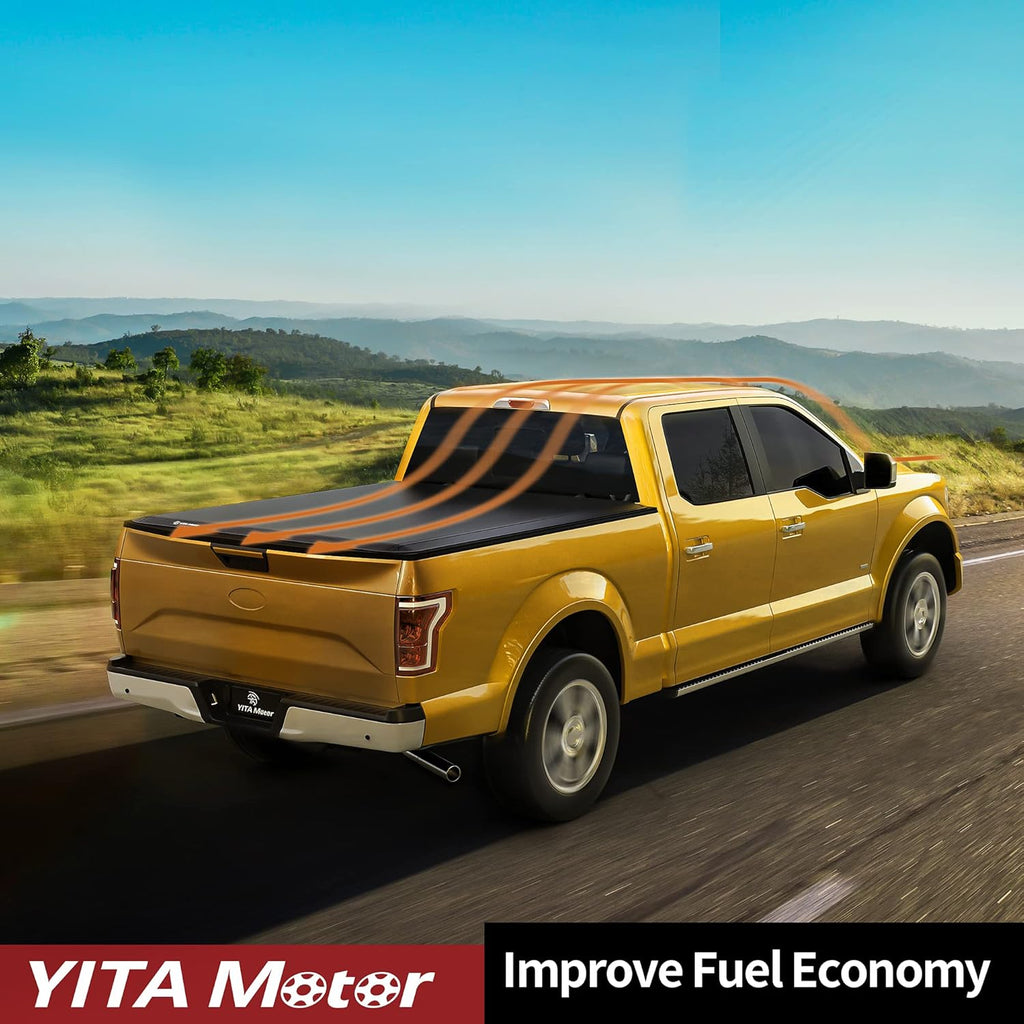 Soft Tri-fold Truck Bed Tonneau Cover for 6.5 ft Bed J29029