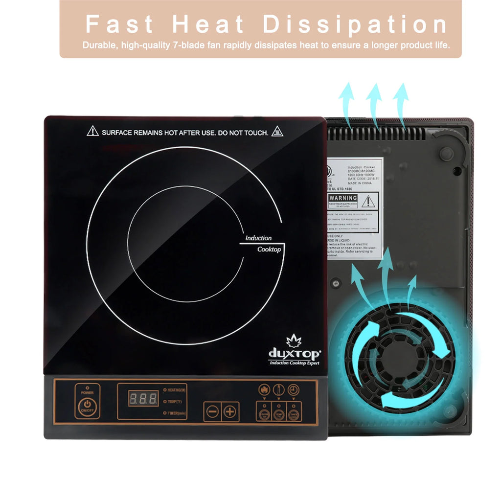 Silver Portable Induction Cooktop F44082