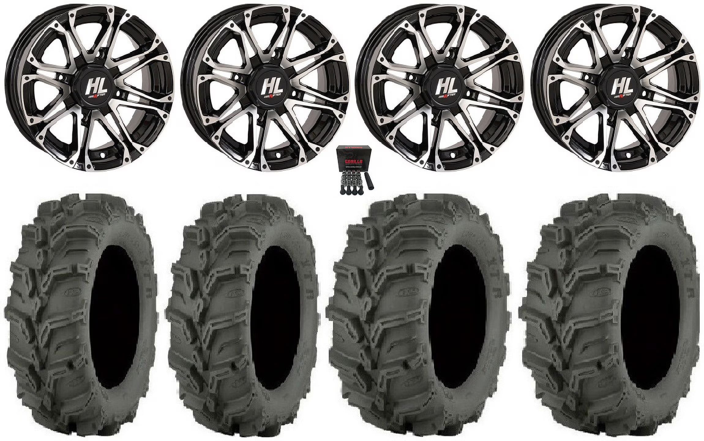 14" Machined Wheels 27" Mud Lite XTR Tires Z411794