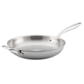 12.5x22 Clad Stainless Steel Fry Pan with Helper Handle E228781