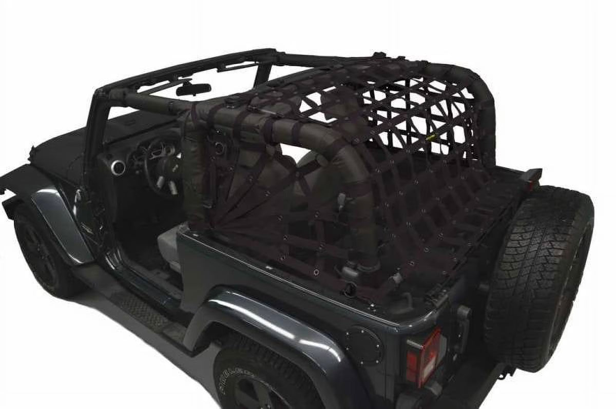 Black Netting for Jeep Wrangler JK 2 Door T730