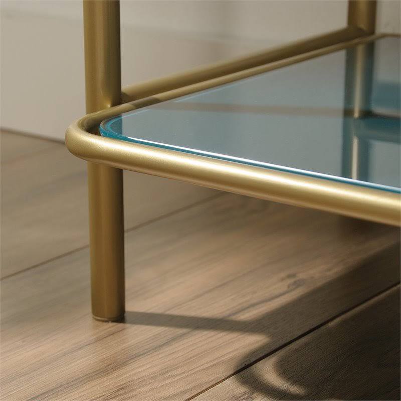 5-Shelf Bookcase in Satin Gold B54750