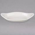 White 6 oz. Oval Welsh Rarebit Dish Q218