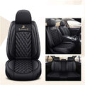 Red 5 Seats Full Set Car Seat Covers Q634901