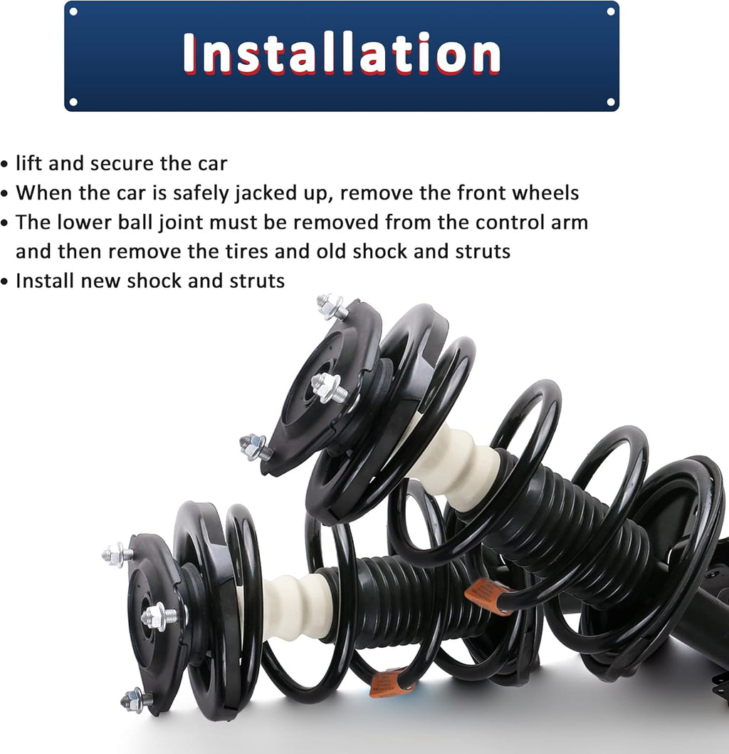 Rear Shocks Absorbers Assemblies for Honda Civic L1842