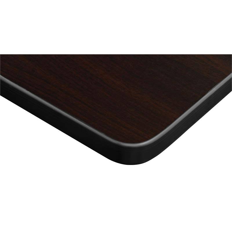 42x22 Square Breakroom Table with 4 Stack Chairs K572