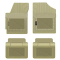 Beige 4 Piece All Weather Floor Mats for Tesla Model Y J49271