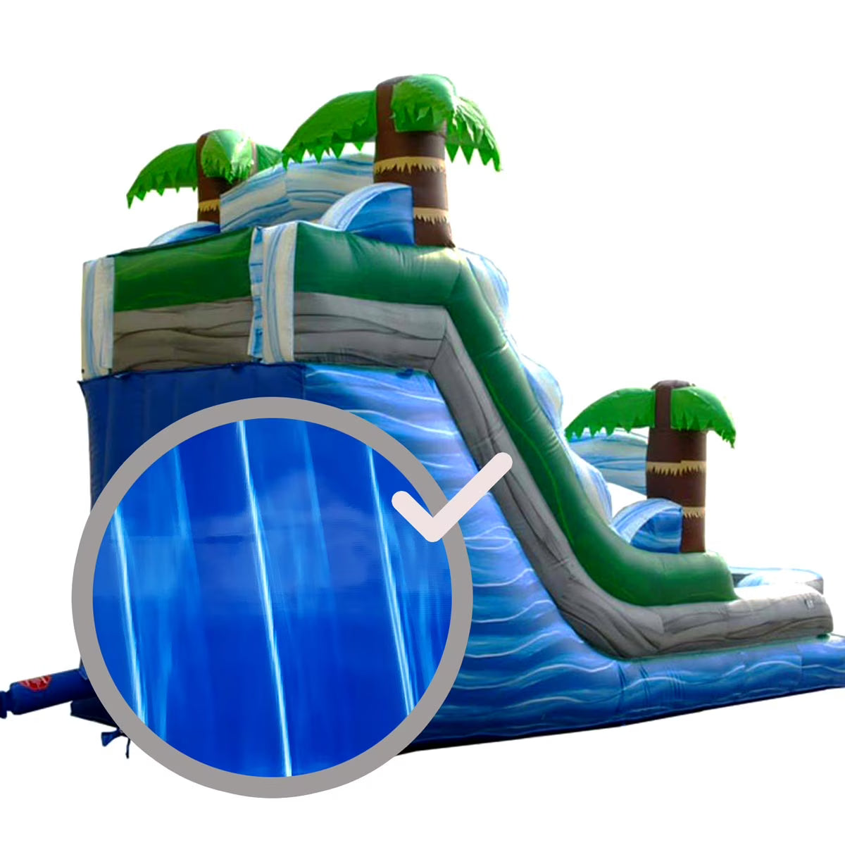 Blue Marble PVC Vinyl Patch Strip for Inflatable Bounce House Repair I108