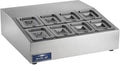 Compact Refrigerated Counter-Top Prep Unit with Stainless Steel Construction B24879