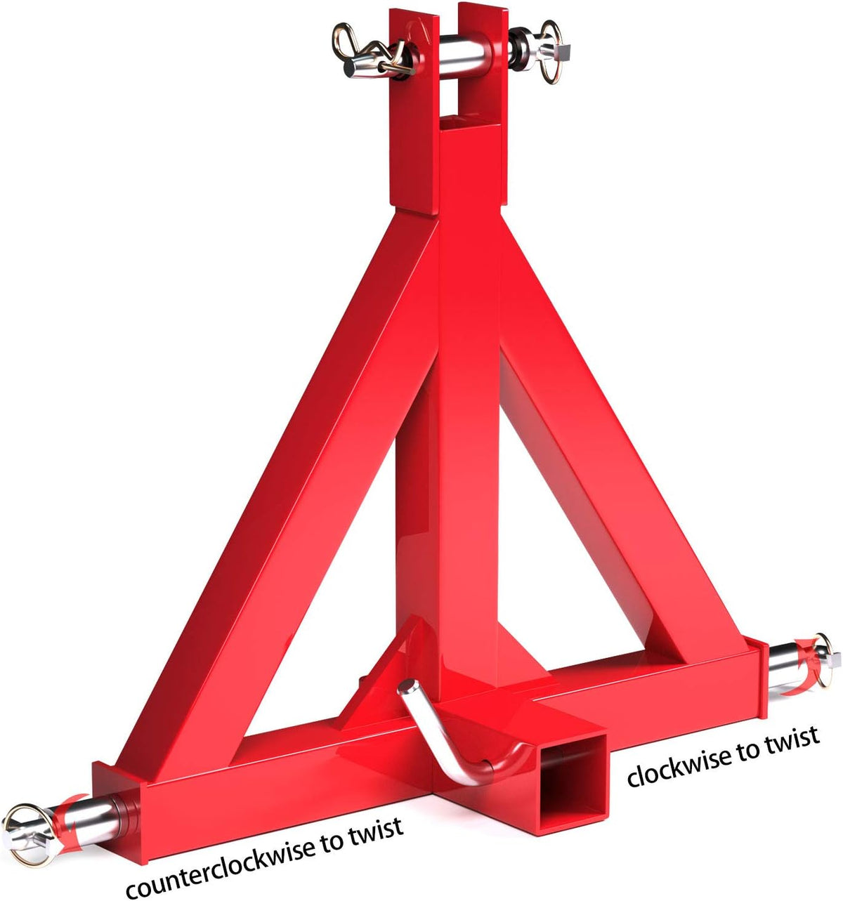 3 Point 2 Hitch Receiver Adapter Drawbar Trailer Adapter Category One Tractor Tow Pack of 2 S481