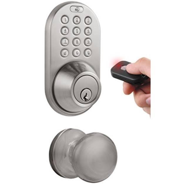 Digital Deadbolt Door Lock and Passage Knob Combo with Keyless Entry P841018