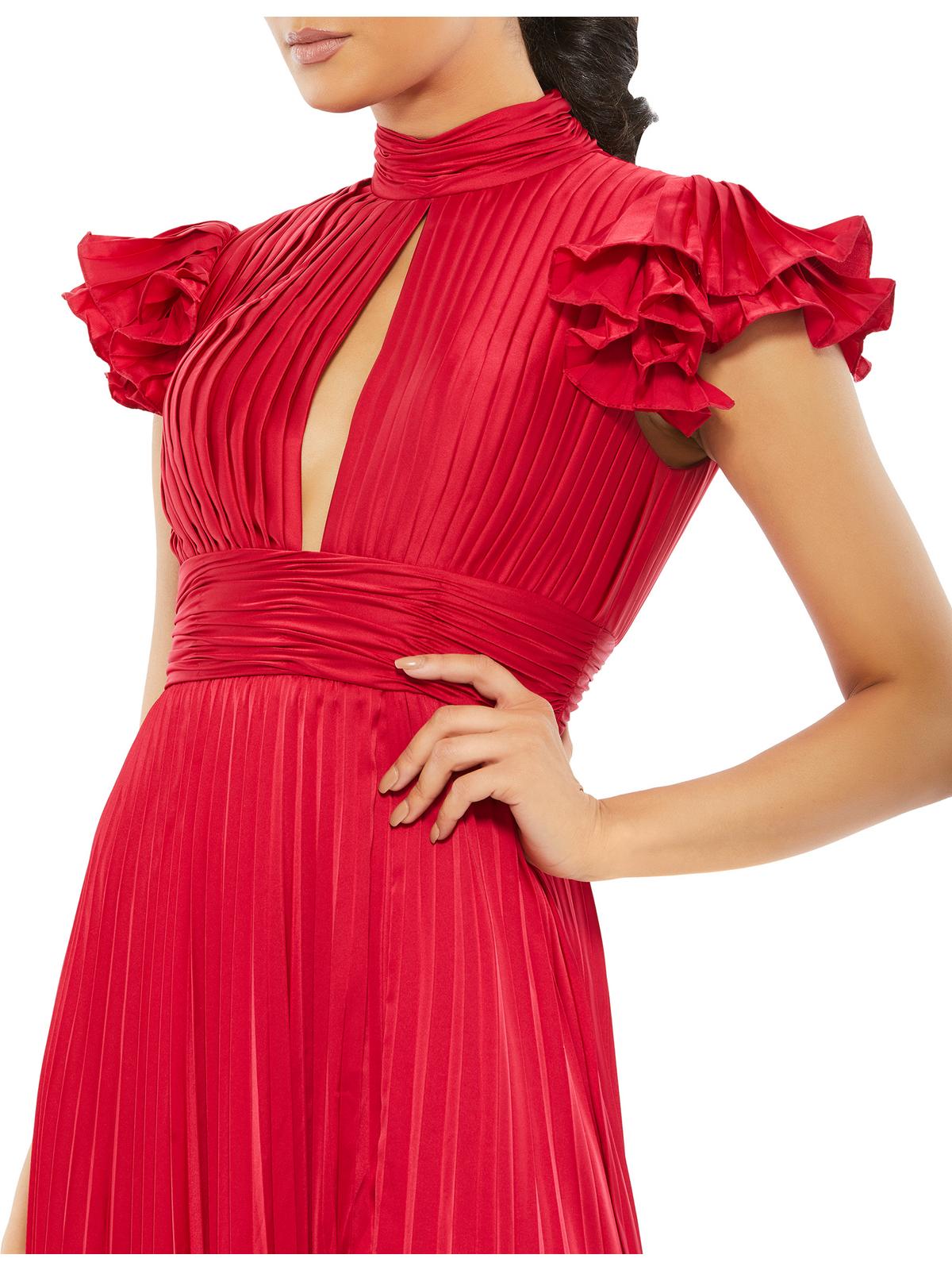 Satin Maxi Evening Dress S166222