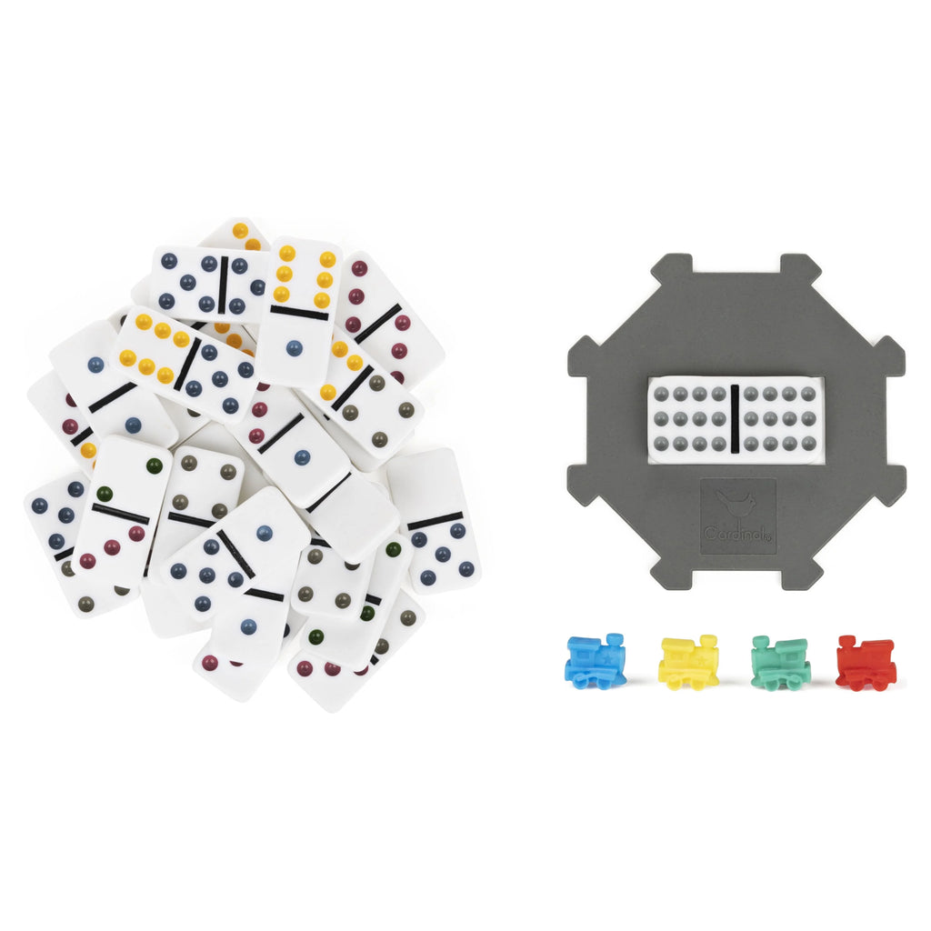 Double Twelve Dominoes Set in Storage Tin D371