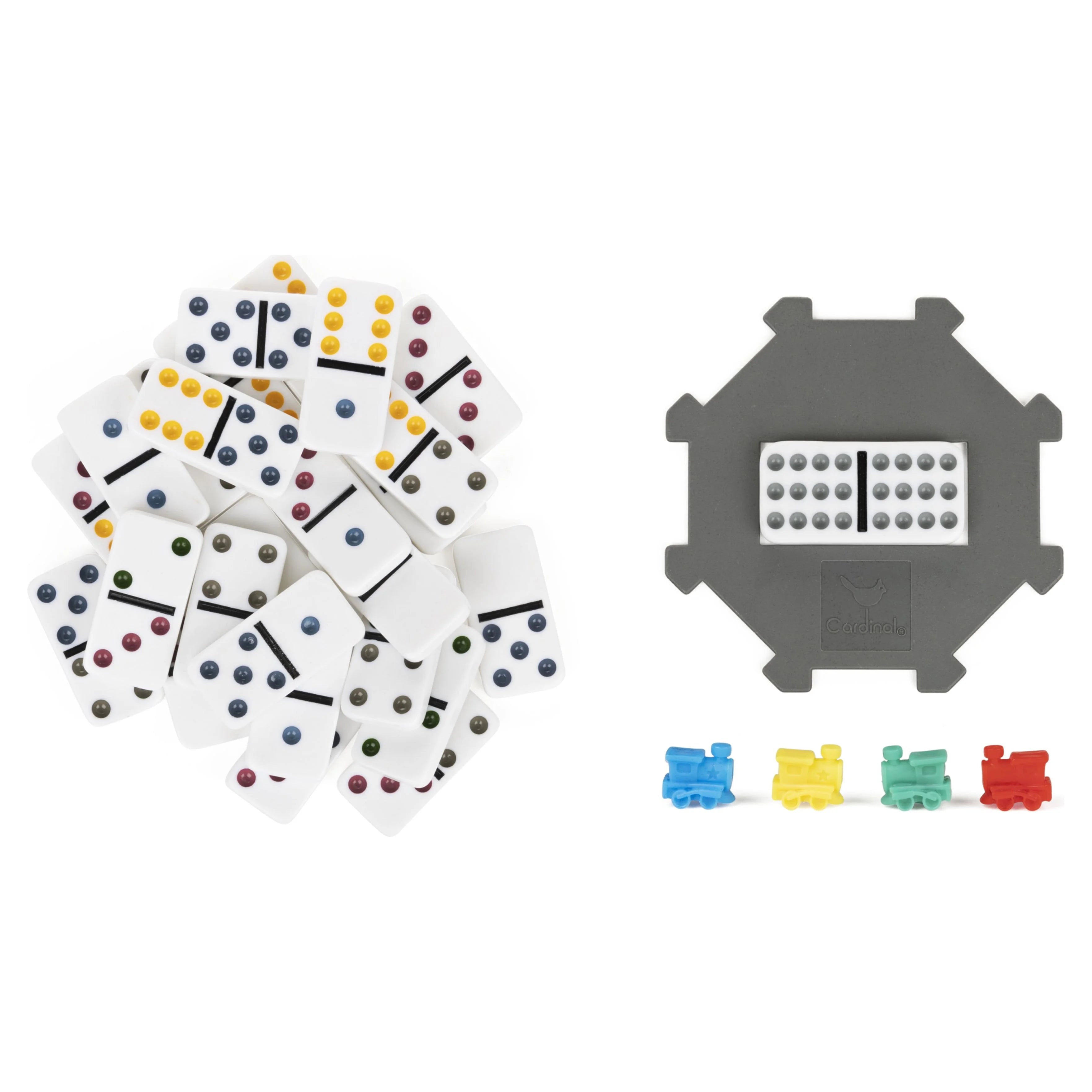 Double Twelve Dominoes Set in Storage Tin D371