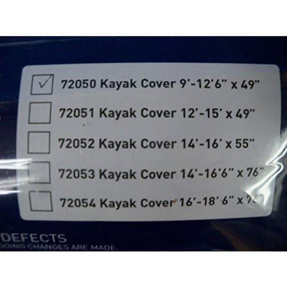 Kayak Cover 9'-12' Z30963