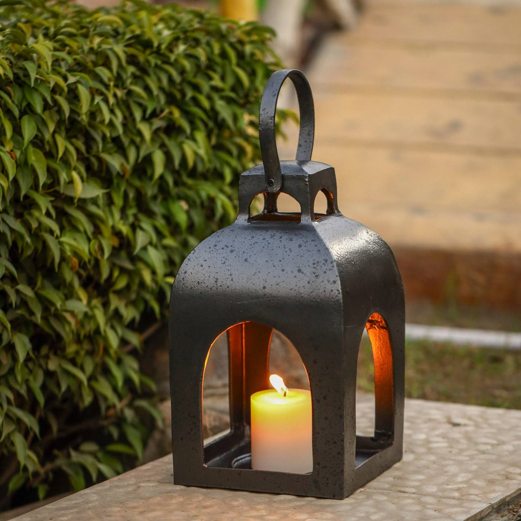 Medium Cast Metal Outdoor Lantern K212802