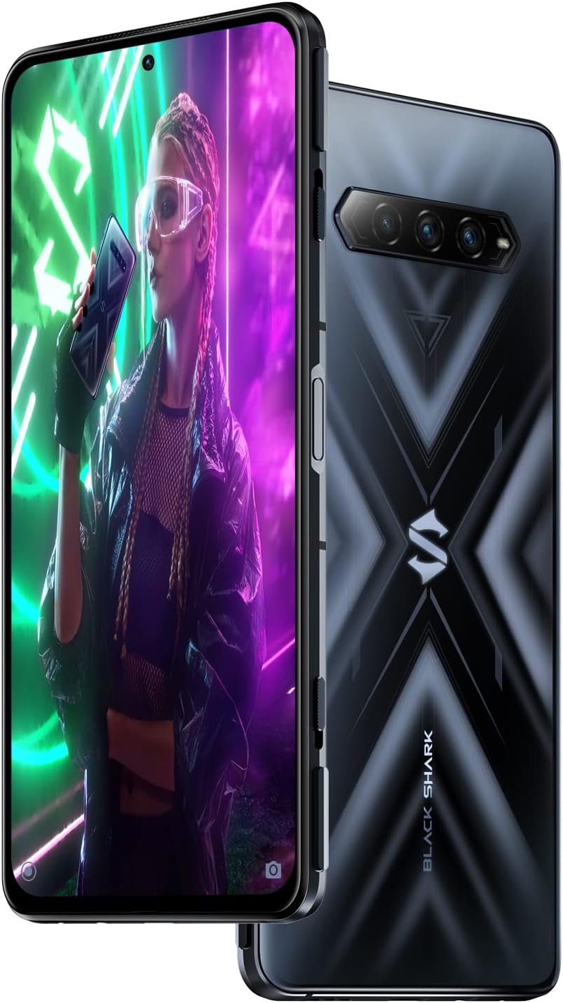Black Shark 4 Unlocked 5G Gaming Phone 8+128GB 144Hz Snapdragon 870 Android Phone N52288
