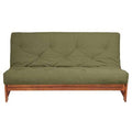 Sage Queen Suede Foam Futon Mattress K813