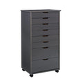 Grey 8-Drawer Rolling Storage Cart R553653