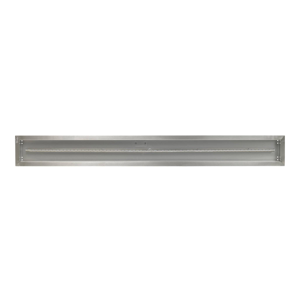 72x22 x 6x22 Stainless Steel Linear Drop-In Fire Pit Pan C3384