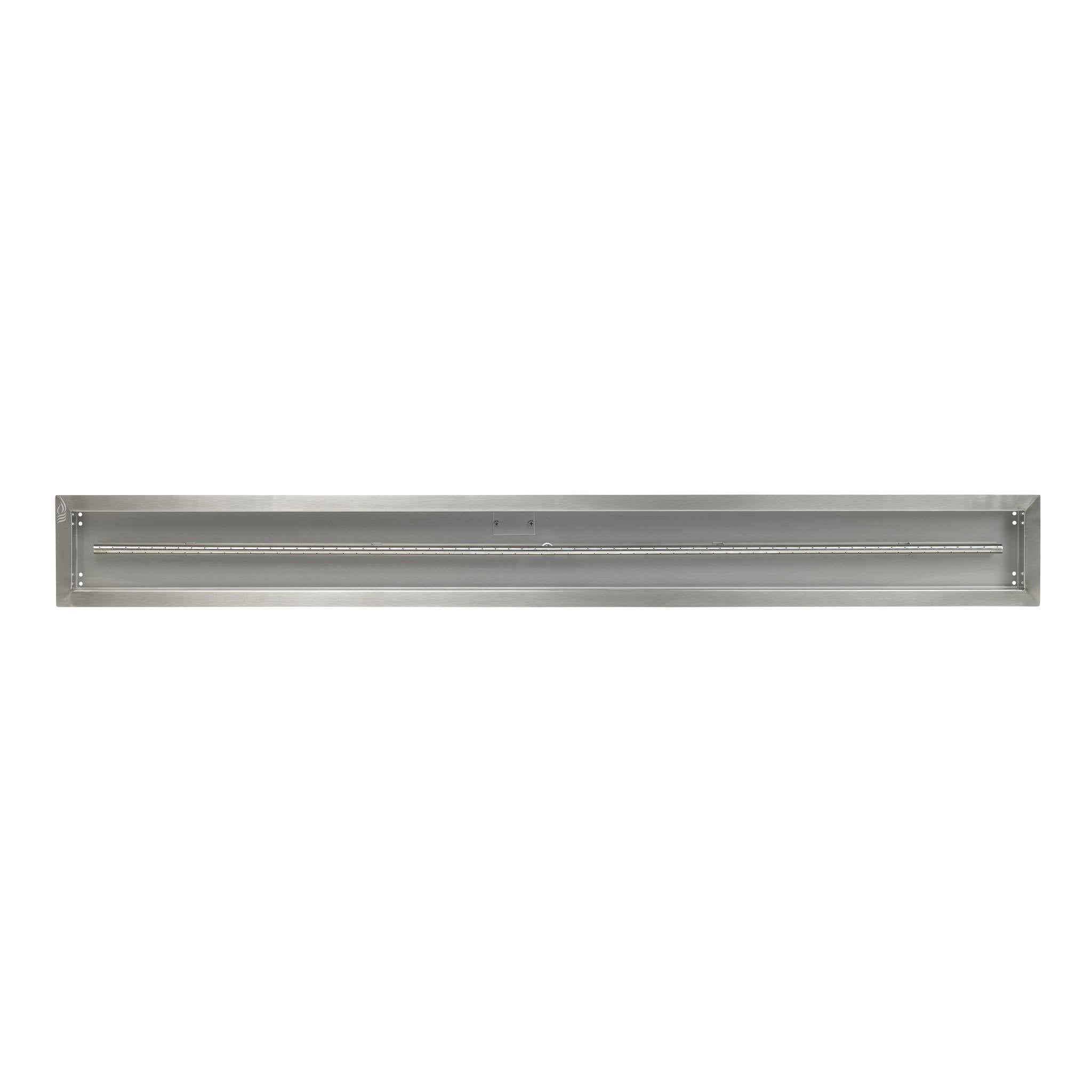 72x22 x 6x22 Stainless Steel Linear Drop-In Fire Pit Pan C3384
