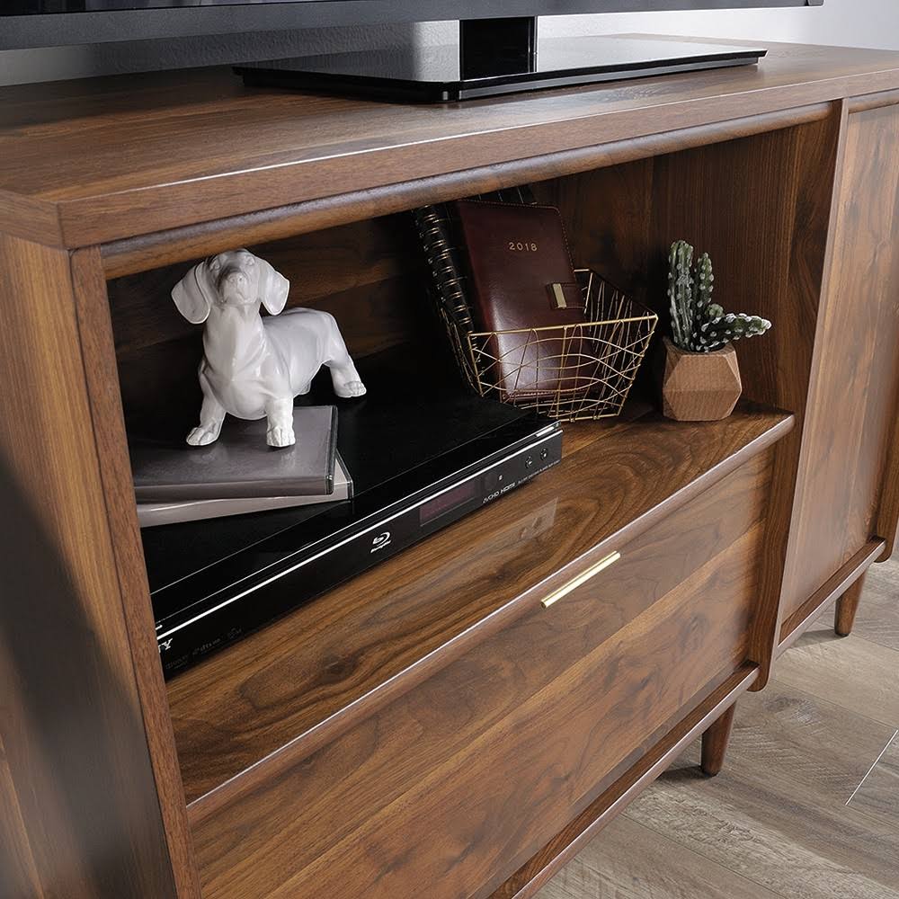 Grand Walnut Storage Credenza R244006