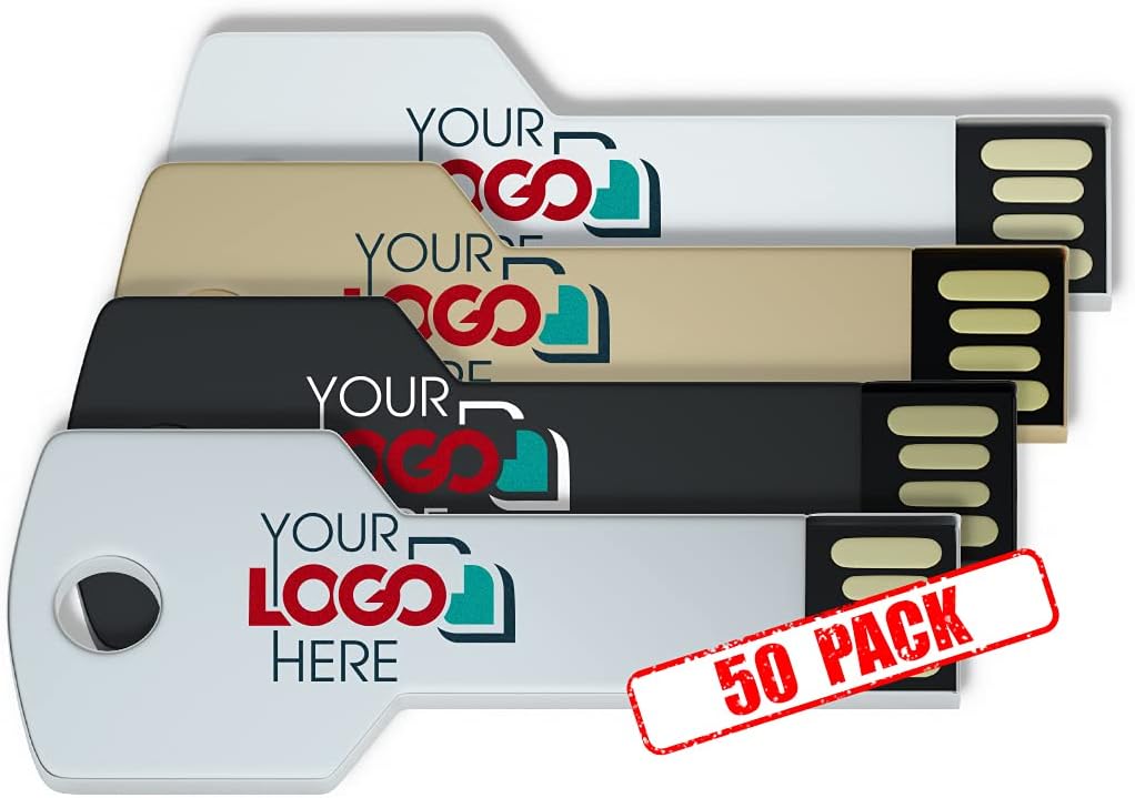 Custom Key Shaped USB Flash Drive 128MB 50 Pack K94485
