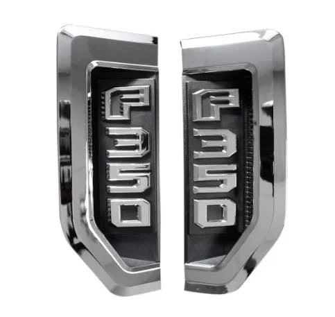Chrome Illuminated Emblems 2-Piece Kit A525