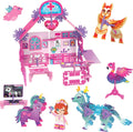 Magical Creatures Hospital Play Set Kids 3D Puzzle Toy STEM Girl Toys Ages 6-7 and Up V3191