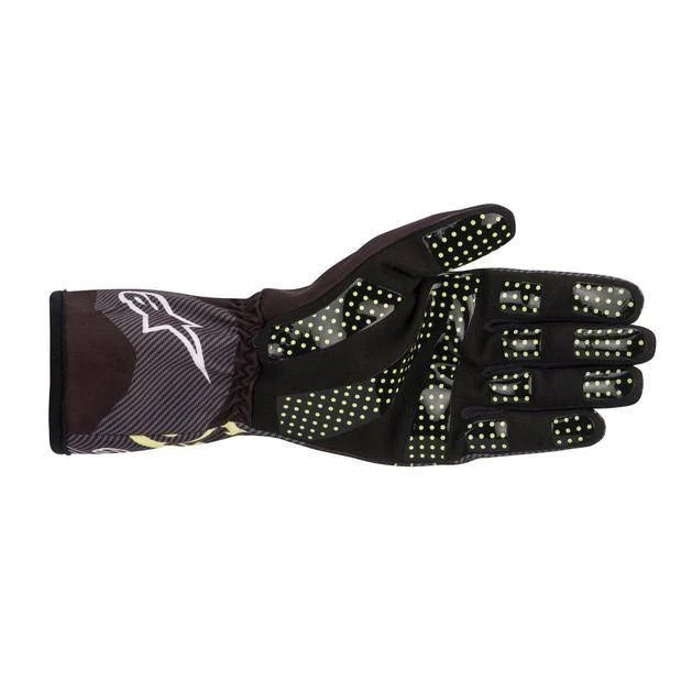 Carbon Gloves Black/Green Lime F6649