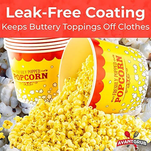 85 oz Disposable Popcorn Tub 150pk I58937