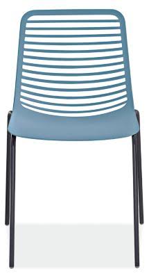 Modern Mini Patio Side Chair in Blue E84763