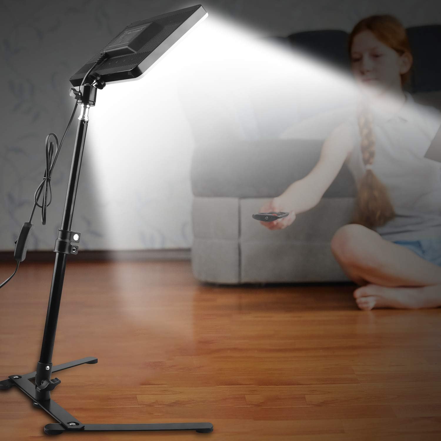 Pack of 2 Dimmable 2700-5700K LED Video Light Panel W1033
