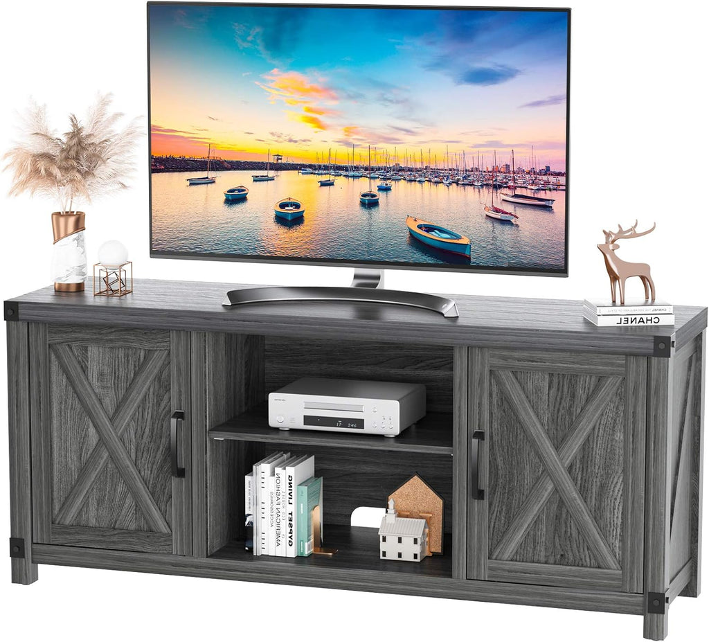 Console Cabinet with Media Shelves M56681