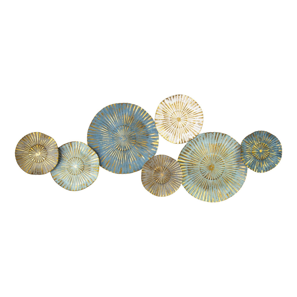 Metal Plates Wall Decor W174