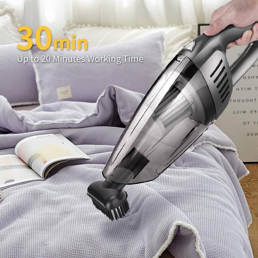 Cordless Handheld Car Vacuum Cleaner with USB Charging, Pack of 2 U653348