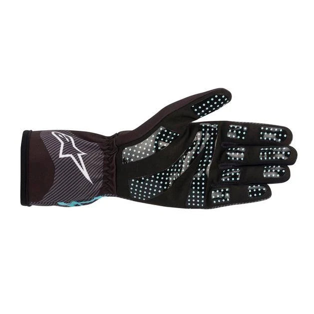 Carbon Gloves Black/Green Lime F6649