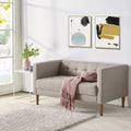 Oatmeal Grey 2-Seater Loveseat L317742