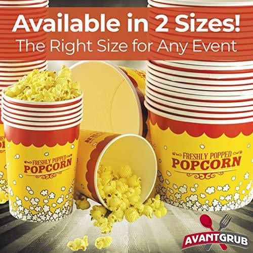 85 oz Disposable Popcorn Tub 150pk I58937
