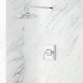Chrome Pressure Balance Shower Set Trim with Lever Handle Q25669