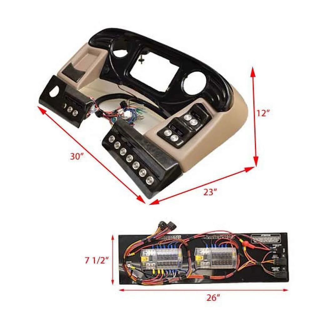 Beige Boat Console Dash Panel C340956