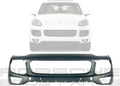 Front Bumper Cover With Parking Assist Fits Porsche Cayenne 2015-2017 A823471