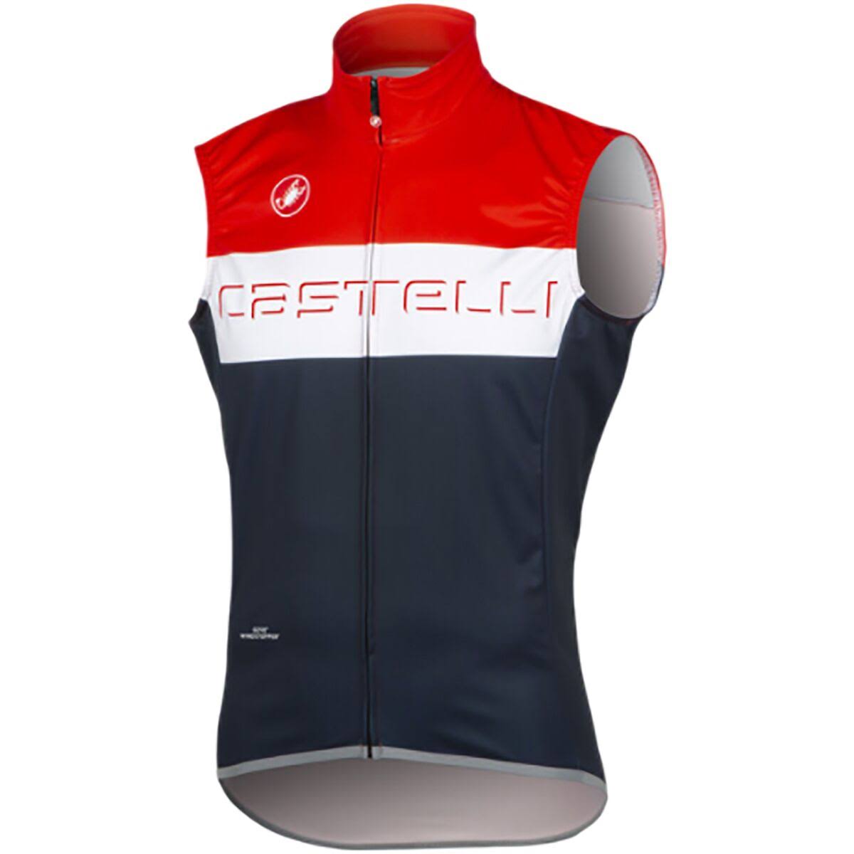 Wind Stopper Vest Fiery Red Dark Infinity Blue 3XL I264739