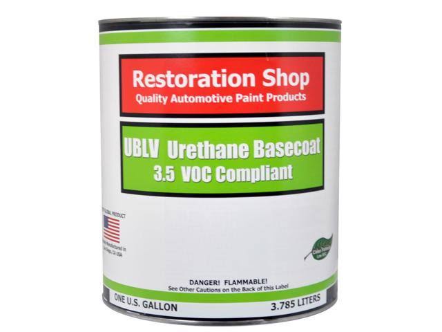 Iridium Silver Metallic 3.5 Low VOC Urethane Basecoat Automotive Car Paint, 1 Gallon O584