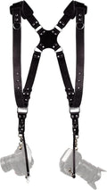 Dual Camera Leather Shoulder Strap Z76272